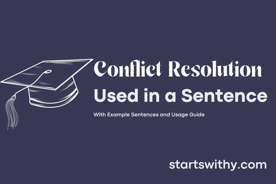 Effective Conflict Resolution: Key Strategies for Harmony