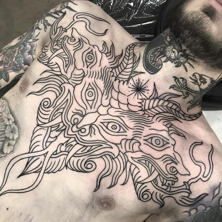 Emil Salmins On Instagram In Progress Barbaradzerve Chest Tattoos Emil Salmins On Instagram In Progress Barbaradzerve Chest Tattoos