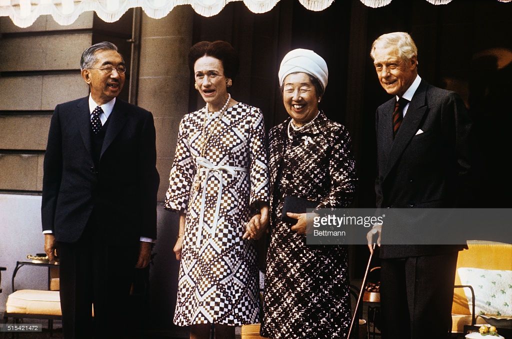 Emperor Hirohito And His Wife Empress Nagako Of Japan Pose With The Emperor Hirohito And His Wife Empress Nagako Of Japan Pose With The