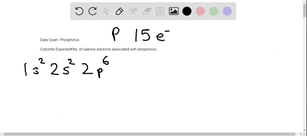 How Many Valence Electrons Does Phosphorus Have The Electronic