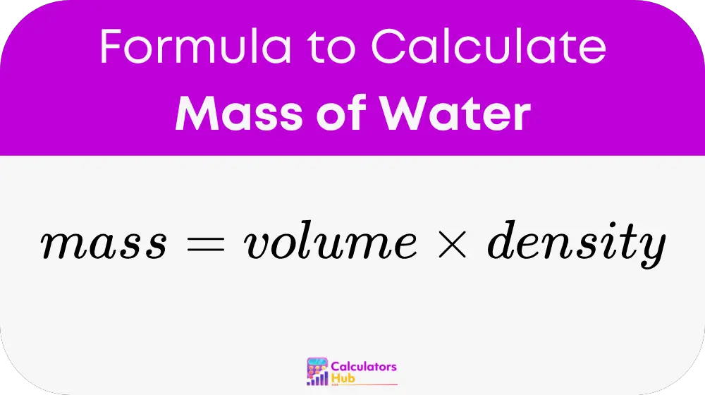 Understanding the Mass of Water: Essential Facts & Insights