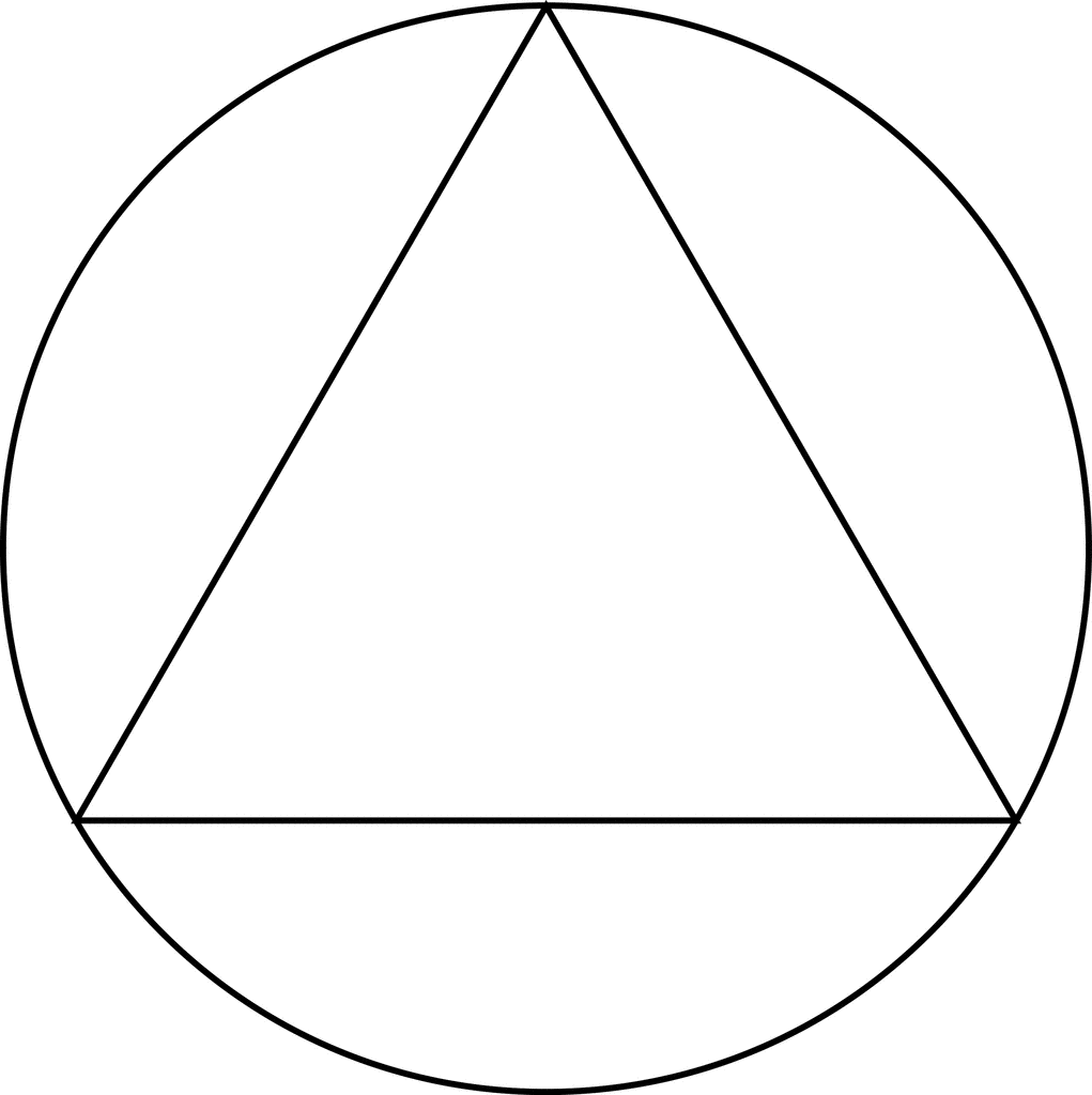 Unveiling the Symbolic Meaning of Triangle and Circle
