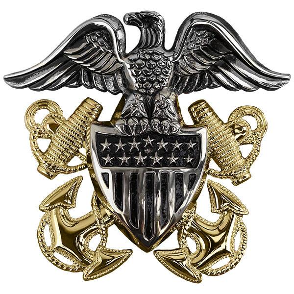 Navy Human Resources Officer Back With Naval Officer Crest Front And Navy Human Resources Officer Back With Naval Officer Crest Front And