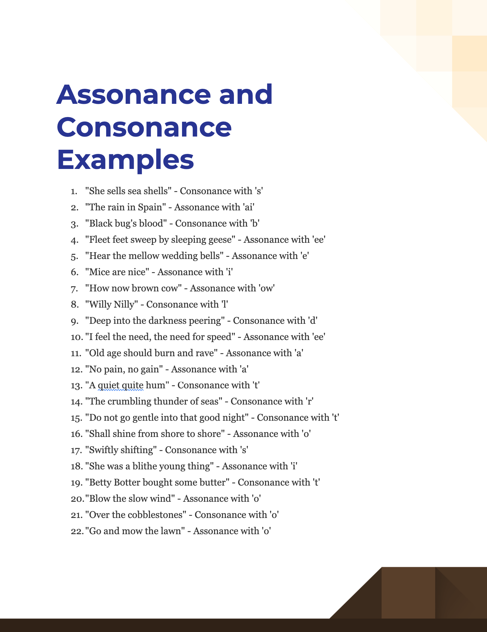 Poems with Assonance: Rhyme and Rhythm Explained