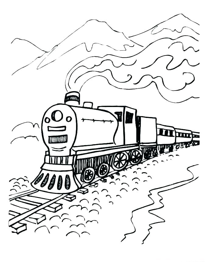 Polar Express Coloring Pages Best Coloring Pages For Kids