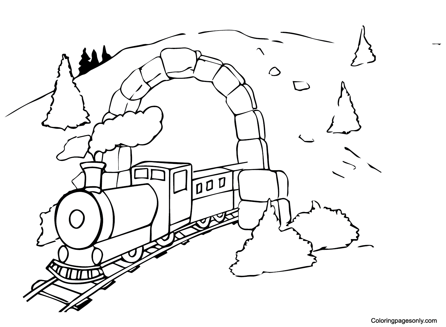 Polar Express Coloring Pages Printable At Getcolorings Com Free