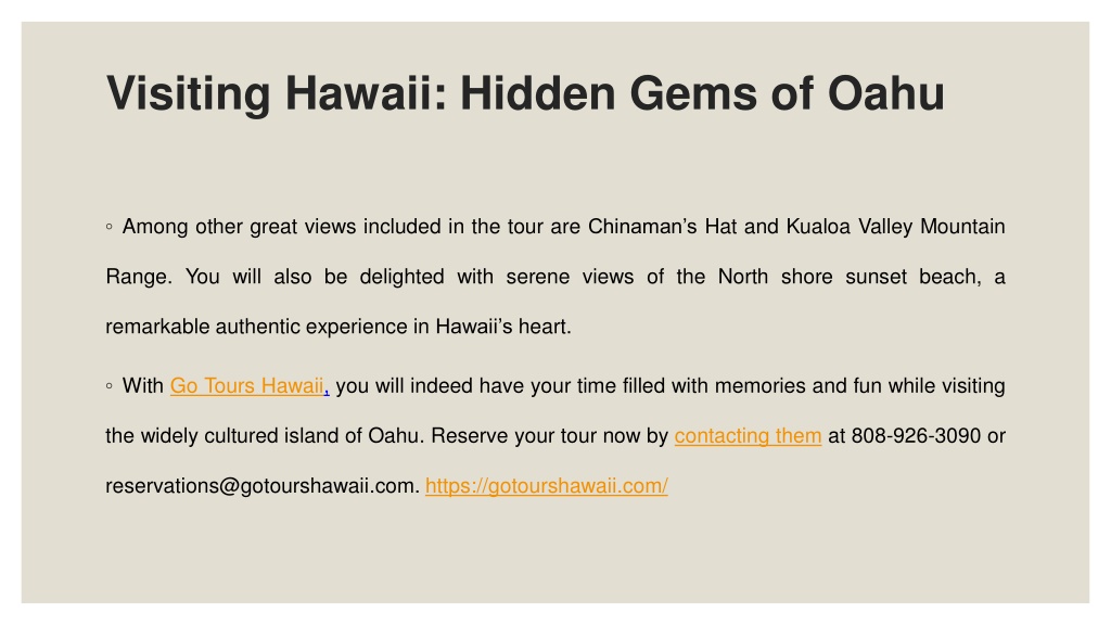 Ppt Visiting Hawaii Hidden Gems Of Oahu Powerpoint Presentation Free Ppt Visiting Hawaii Hidden Gems Of Oahu Powerpoint Presentation Free
