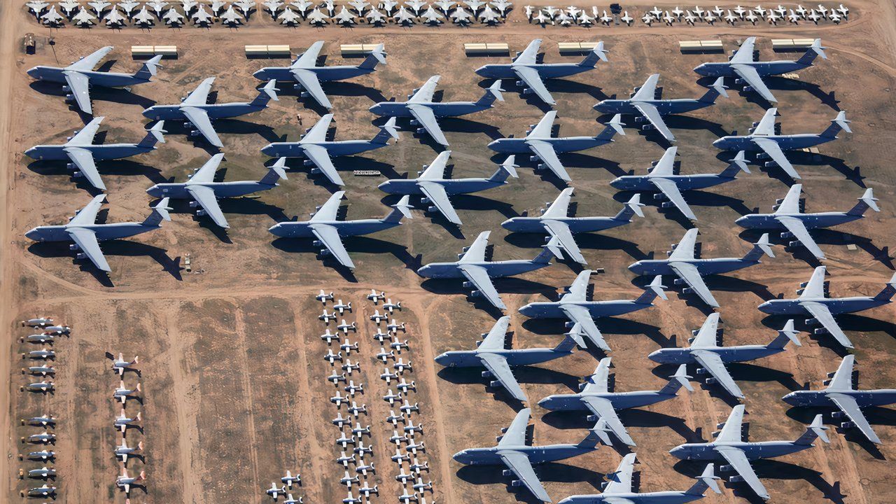 The Largest Aircraft Graveyards In The United States Simple Flying The Largest Aircraft Graveyards In The United States Simple Flying