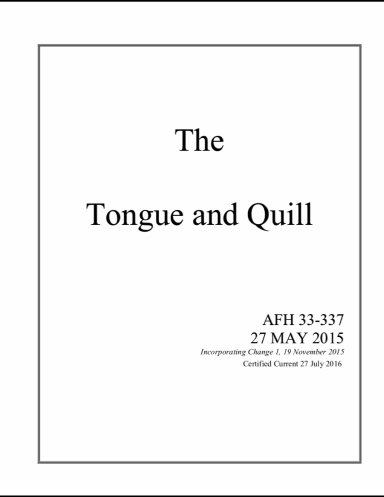 Tongue And Quill By U S Air Force United States Air Force Tongue And Quill By U S Air Force United States Air Force