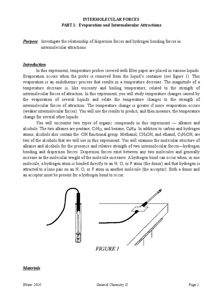 Understanding Intermolecular Forces Experiment 9 Study Guide Course Hero Understanding Intermolecular Forces Experiment 9 Study Guide Course Hero