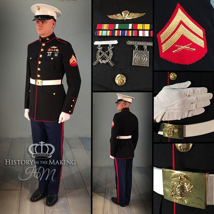 Usmc Marine Corps Dress Blue Enlisted Uniform Combination Cover Hat 6 3 Usmc Marine Corps Dress Blue Enlisted Uniform Combination Cover Hat 6 3