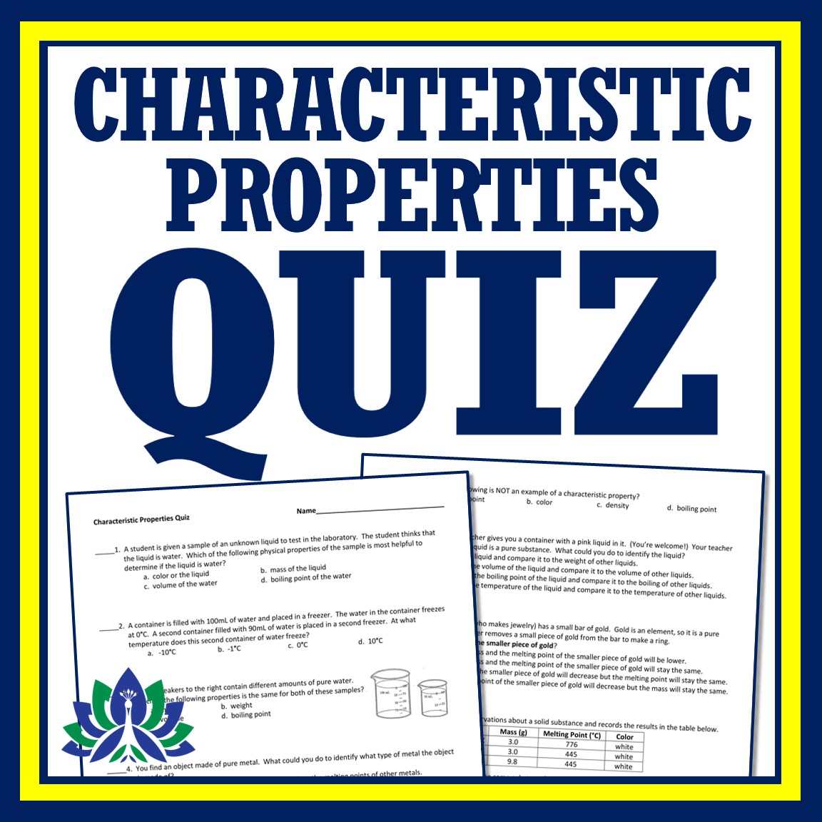 What Are Characteristic Properties?